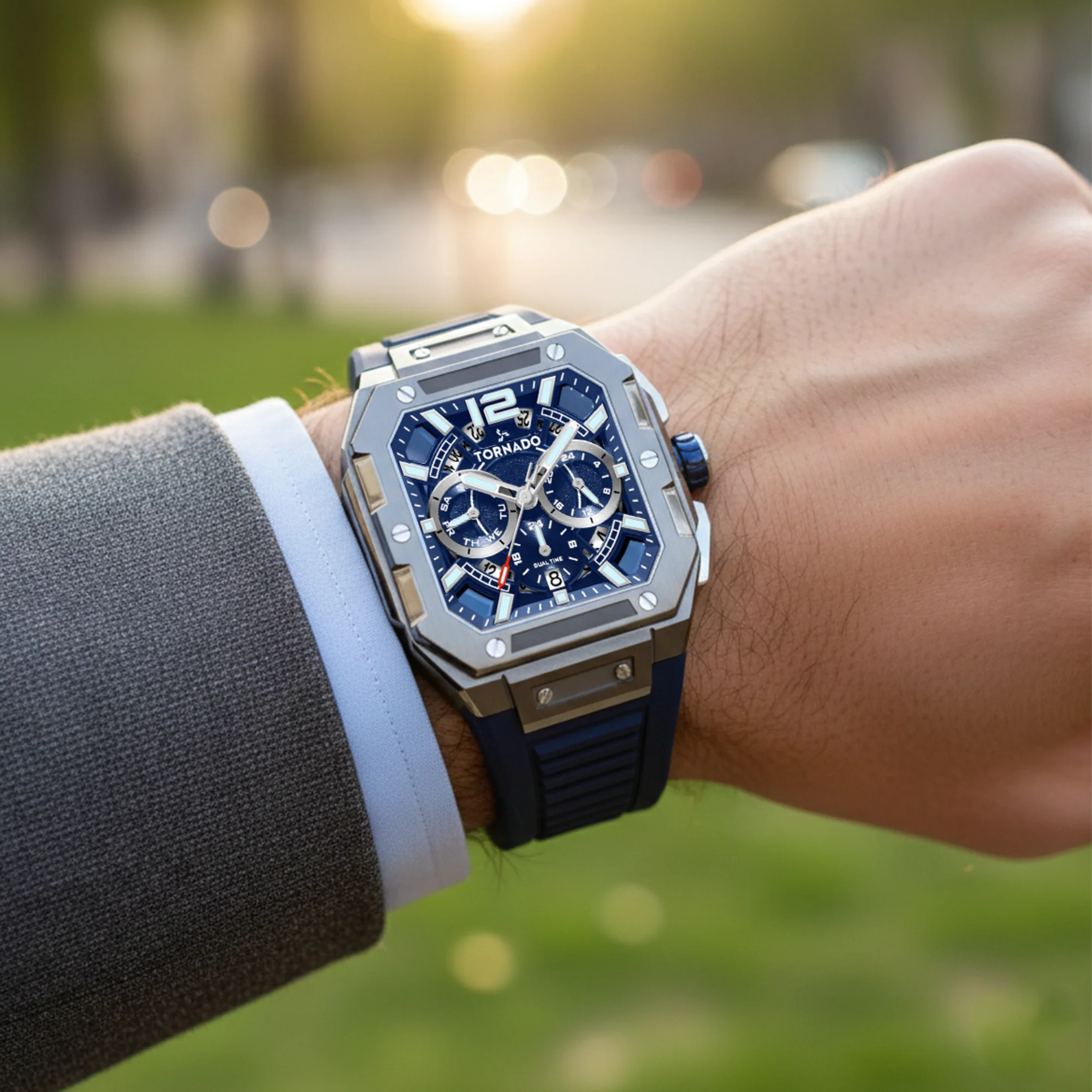 XENITH CURVE Multi Function Blue - Image 5