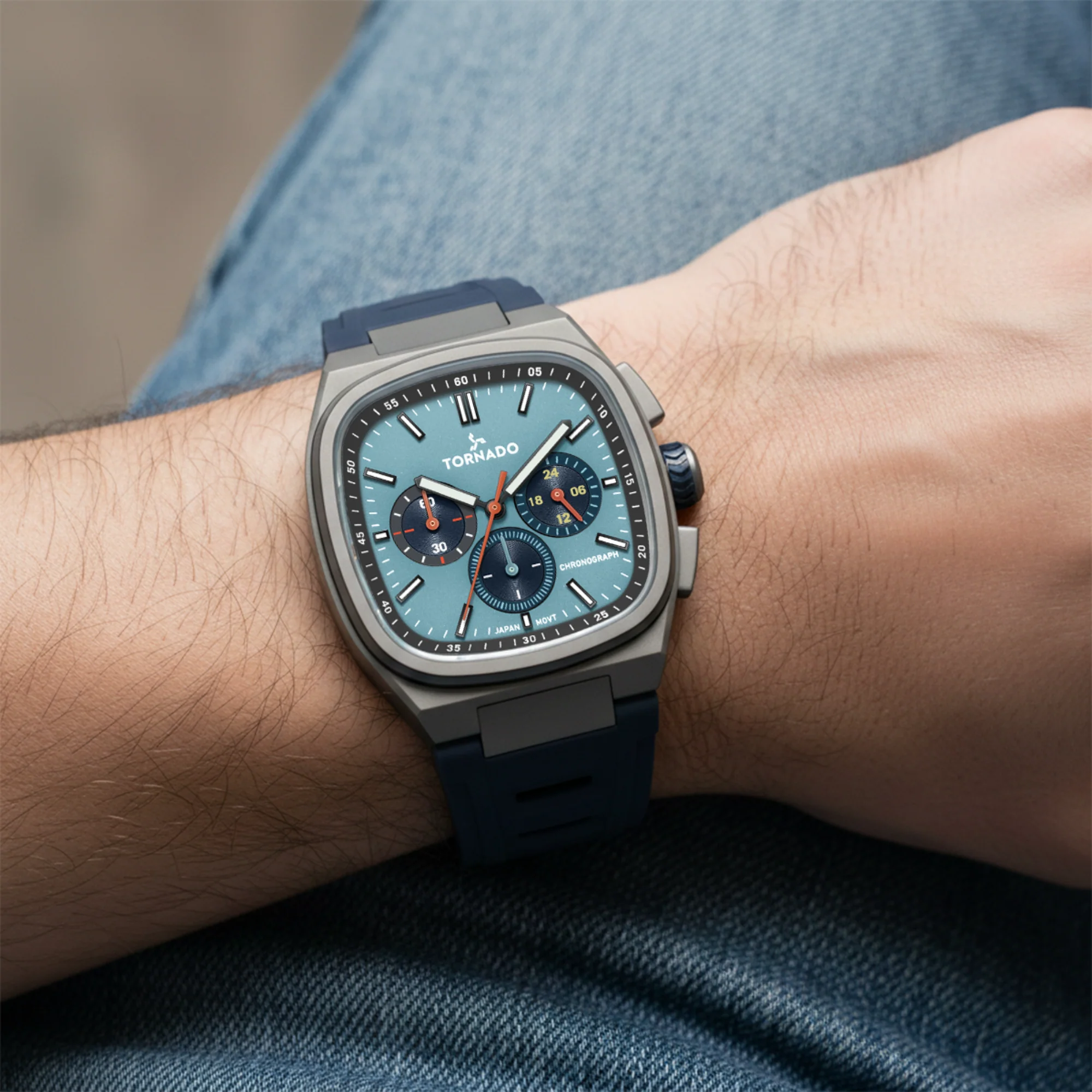ARISTROCRATE Chronograph Blue - Image 5